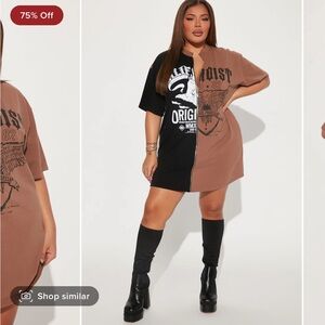 California T-Shirt Dress